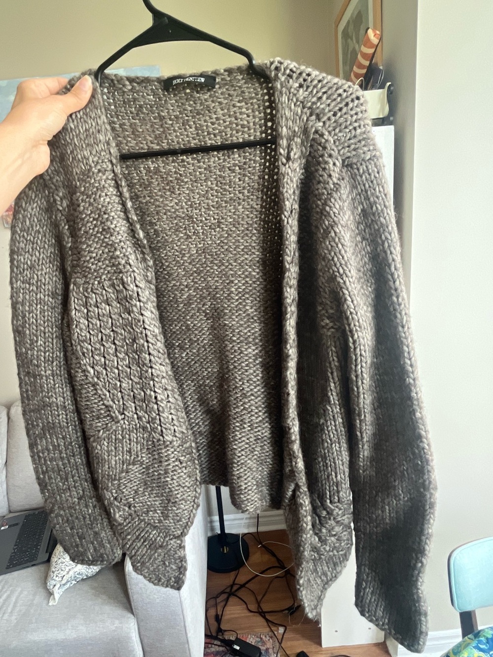 Holt Renfrew winter wool cardigan